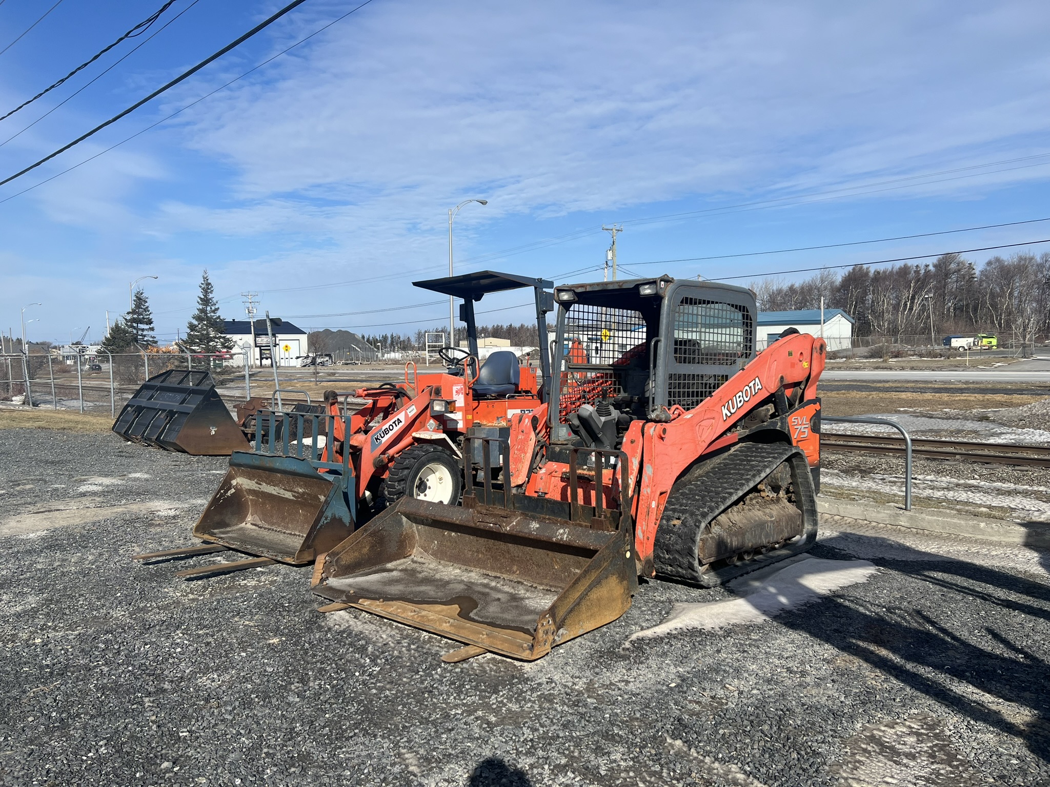 bobcat skid loader mini excavation loader