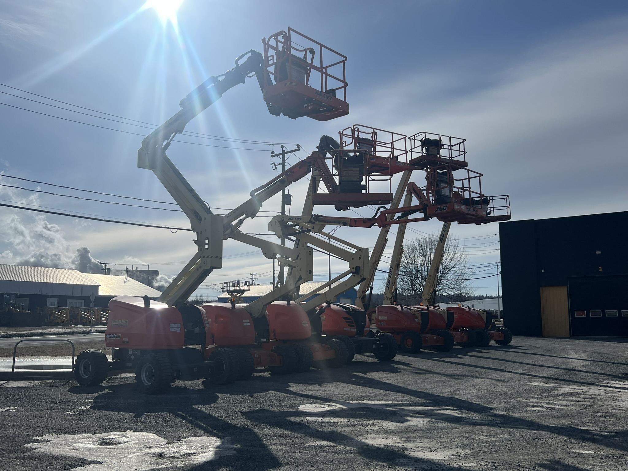 nacelle travaux en hauteur location outils matane